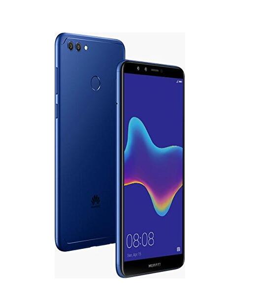 Huawei Y9 2018 FLA-LX3 5.93" HiSilicon KIRIN 659 32GB 3GB RAM DUAL SIM A-GPS Fingerprint Factory Unlocked No Warranty US (Blue)