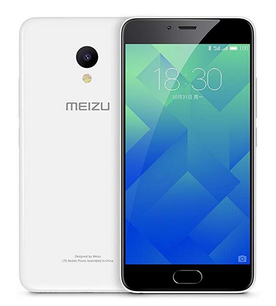 Meizu M5 / M611A (3GB, 32GB) 5.2 Inch, Mediatek MT6750 Octa Core 1.5 GHz, 3070mAh GSM &amp; WCDMA &amp; FDD-LTE (Glacier White)