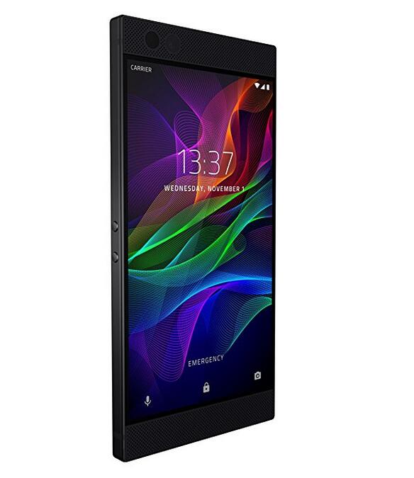 Razer Phone - 120 Hz Ultra Motion Display - 64GB Memory - 8GB RAM - Dual Camera - Dual Front-Facing Speakers - Gaming Phone - Black