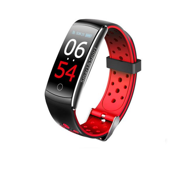 Aismart 0.96 "kleurenscherm slimme armband Bloeddruk hartslagmeter smartband fitness tracker Sport polsband voor Android
