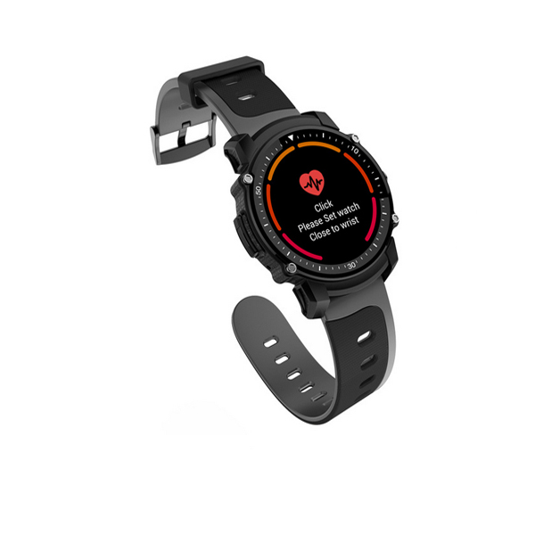 1.26 &quot;FS08 GPS Smart Sport Horloge IP68 Waterdichte smart band PassometerHeart Rate activiteit tracker smartwatch voor mannen