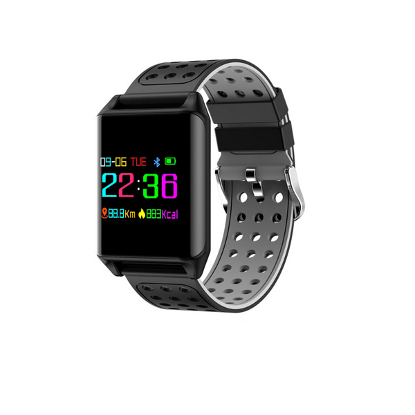 0.96 "kleurenscherm slimme band hartslagmeter armband stappenteller sport horloge fitness tracker smart polsband mannen voor Android